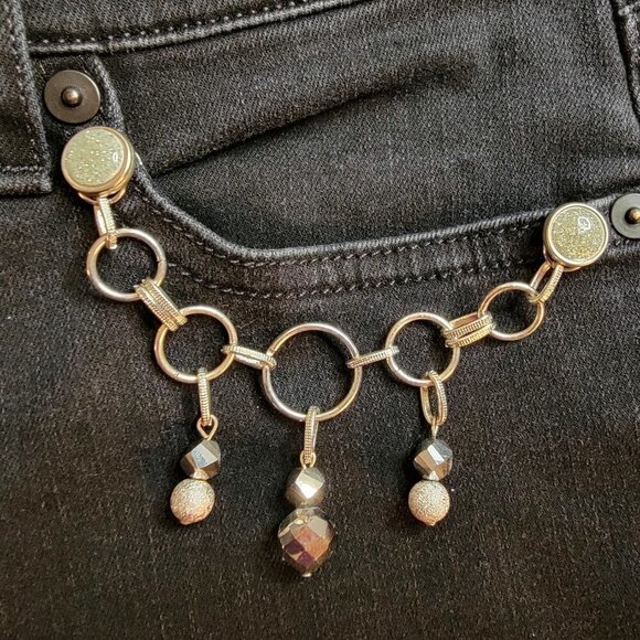 ❤️Rare Rock A Pocket Jean Jewelry Crystal Jewels Jeans Hats Handbag Candy ❤️ - Picture 3 of 10